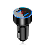 3.1A LED Display USB Phone Car-Charger