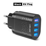 USLION EU/US Plug USB Charger